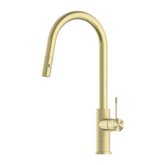 Opal Pull Out Sink Mixer W/ Vegie Spray Brushed Gold